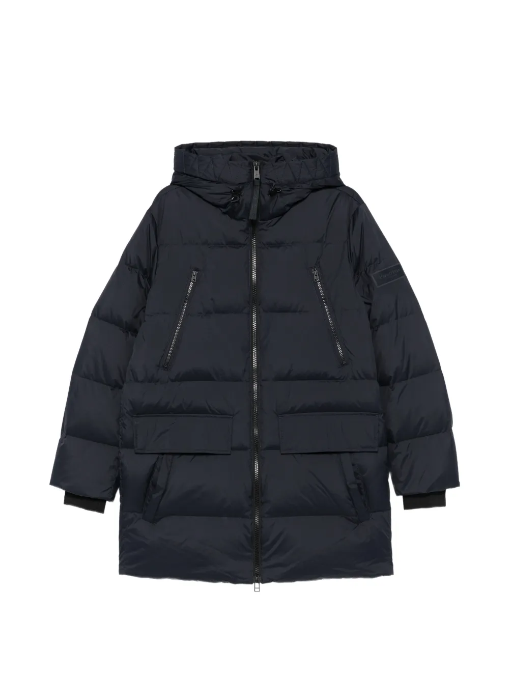 Marc O'Polo quilted hooded jacket - Blue