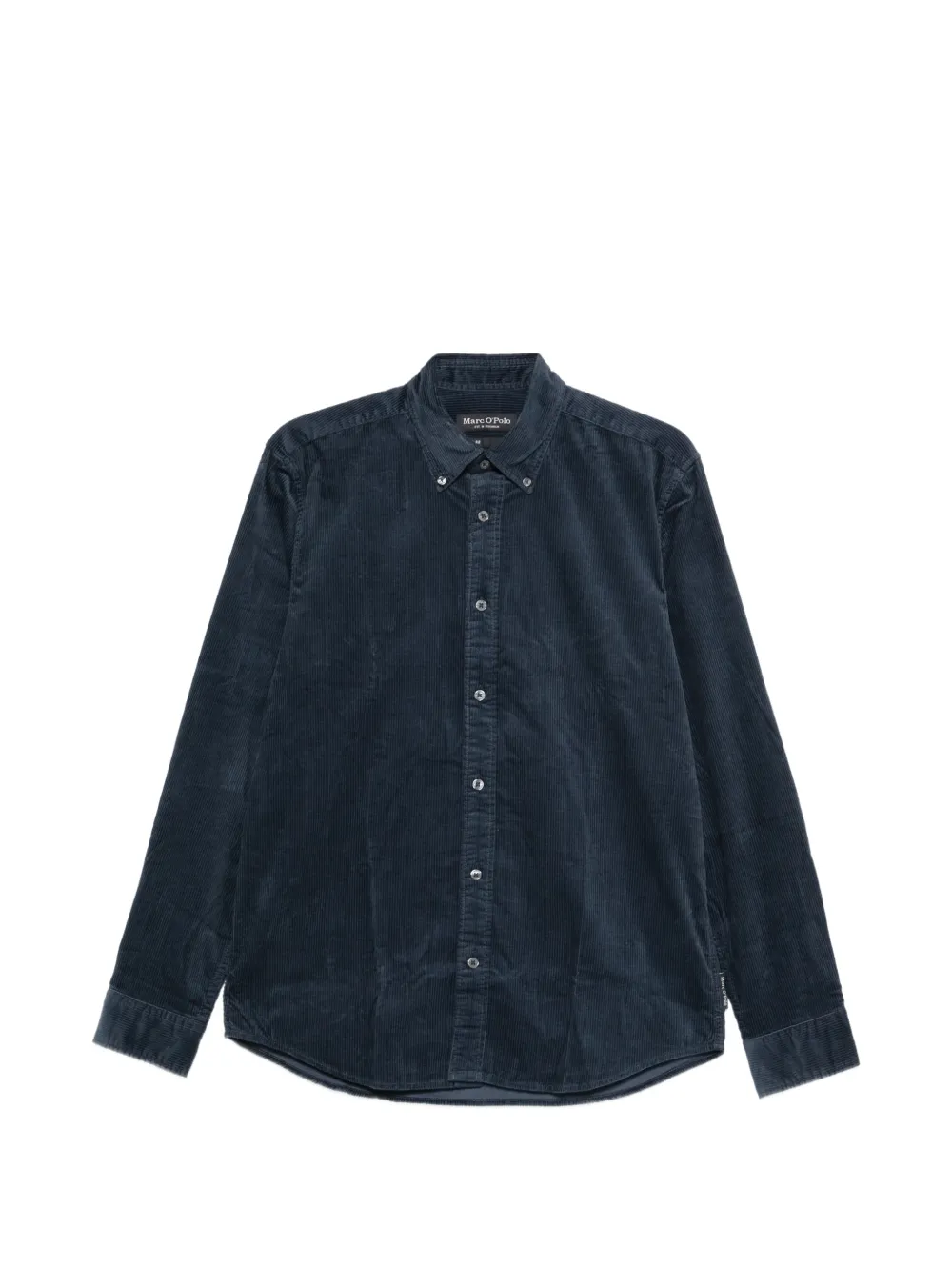 Marc O'Polo Ribfluwelen overhemd Blauw