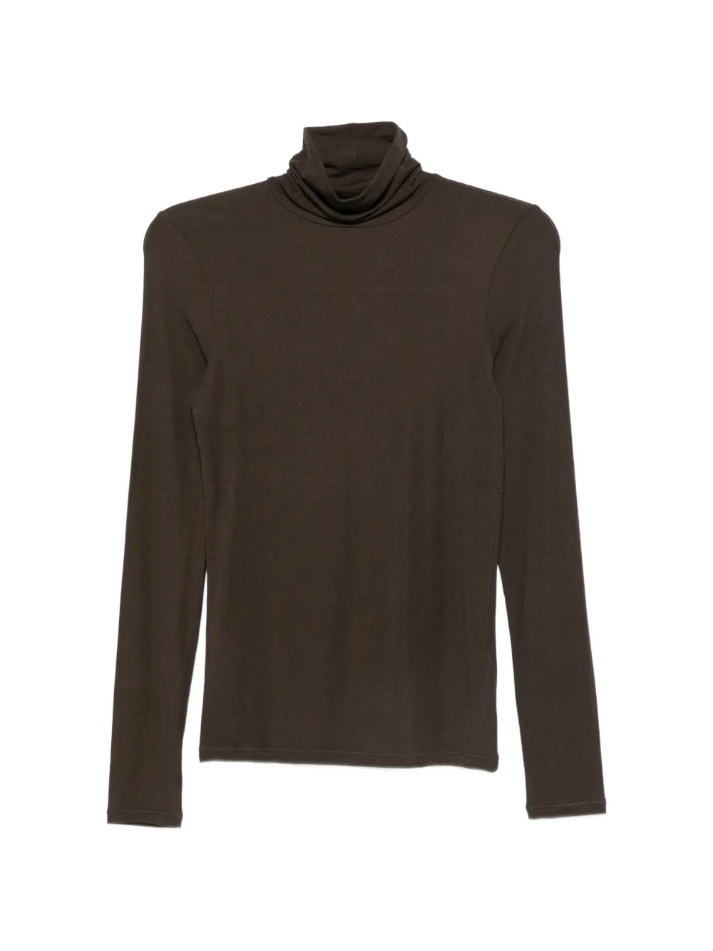 Marc O'Polo roll-neck long-sleeve sweater Bruin