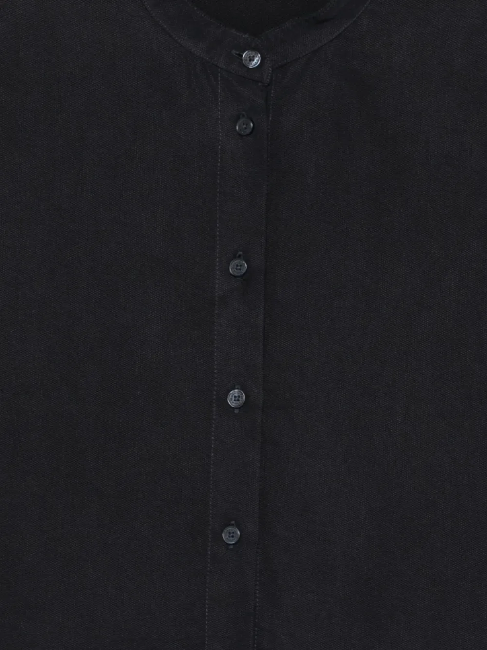 Marc O'Polo drawstring-hem cropped shirt Blauw