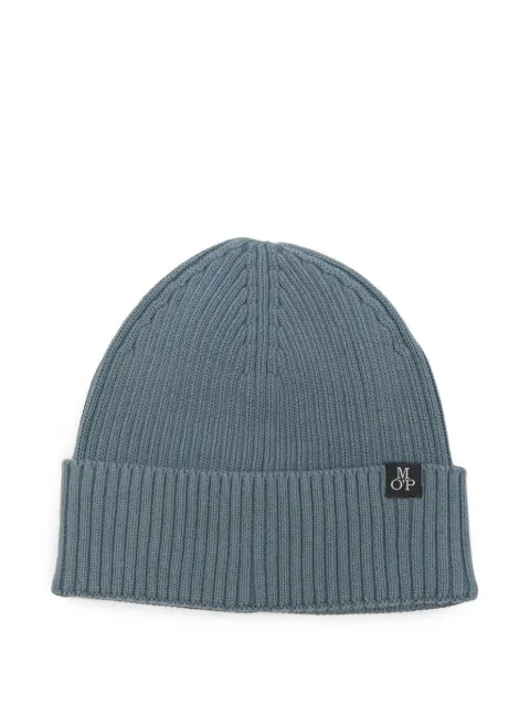Marc O'Polo ribbed-knit beanie hat