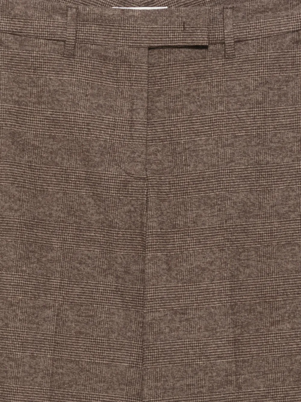 Marc O'Polo check-patterned tailored trousers Bruin