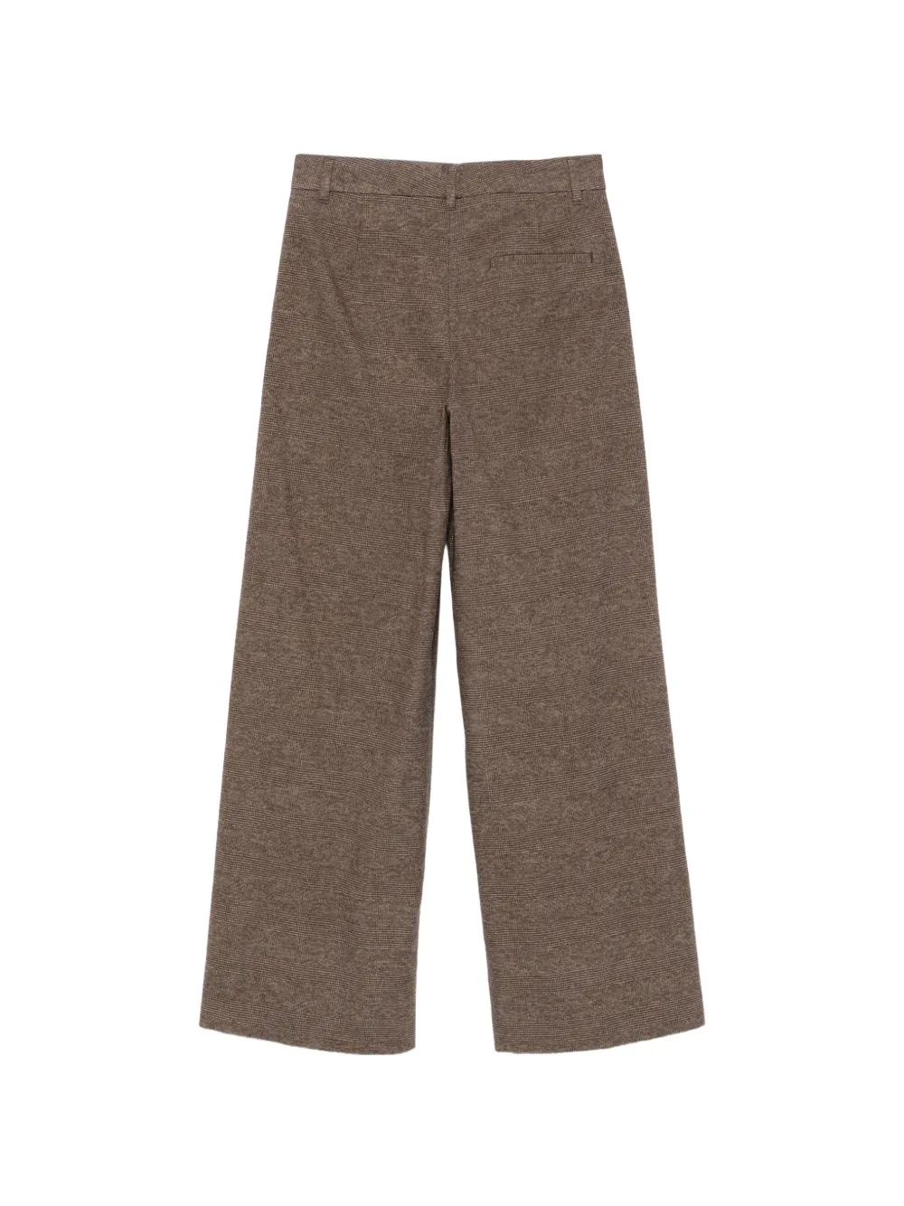 Marc O'Polo check-patterned tailored trousers Bruin