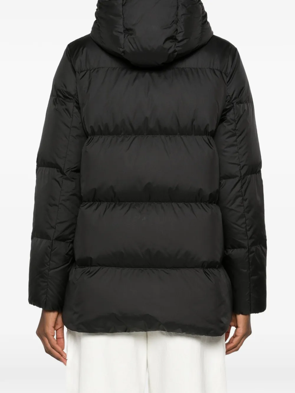 Marc O'Polo Donsjack met capuchon Zwart