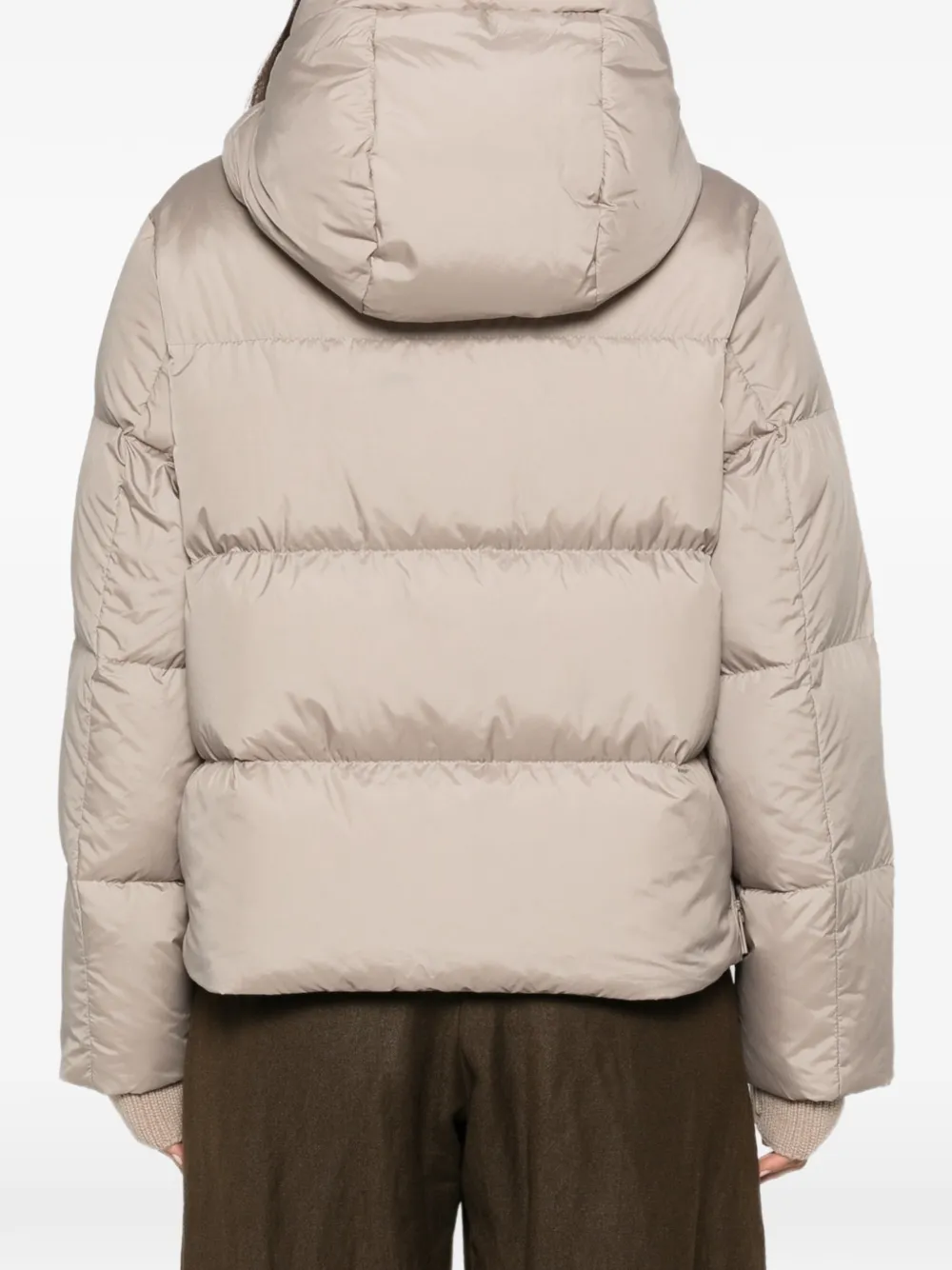 Marc O'Polo Donsjack met capuchon Beige