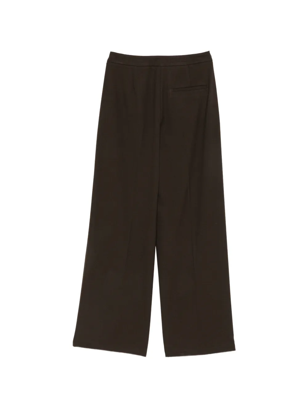 Marc O'Polo Pantalon met wijde pijpen Bruin