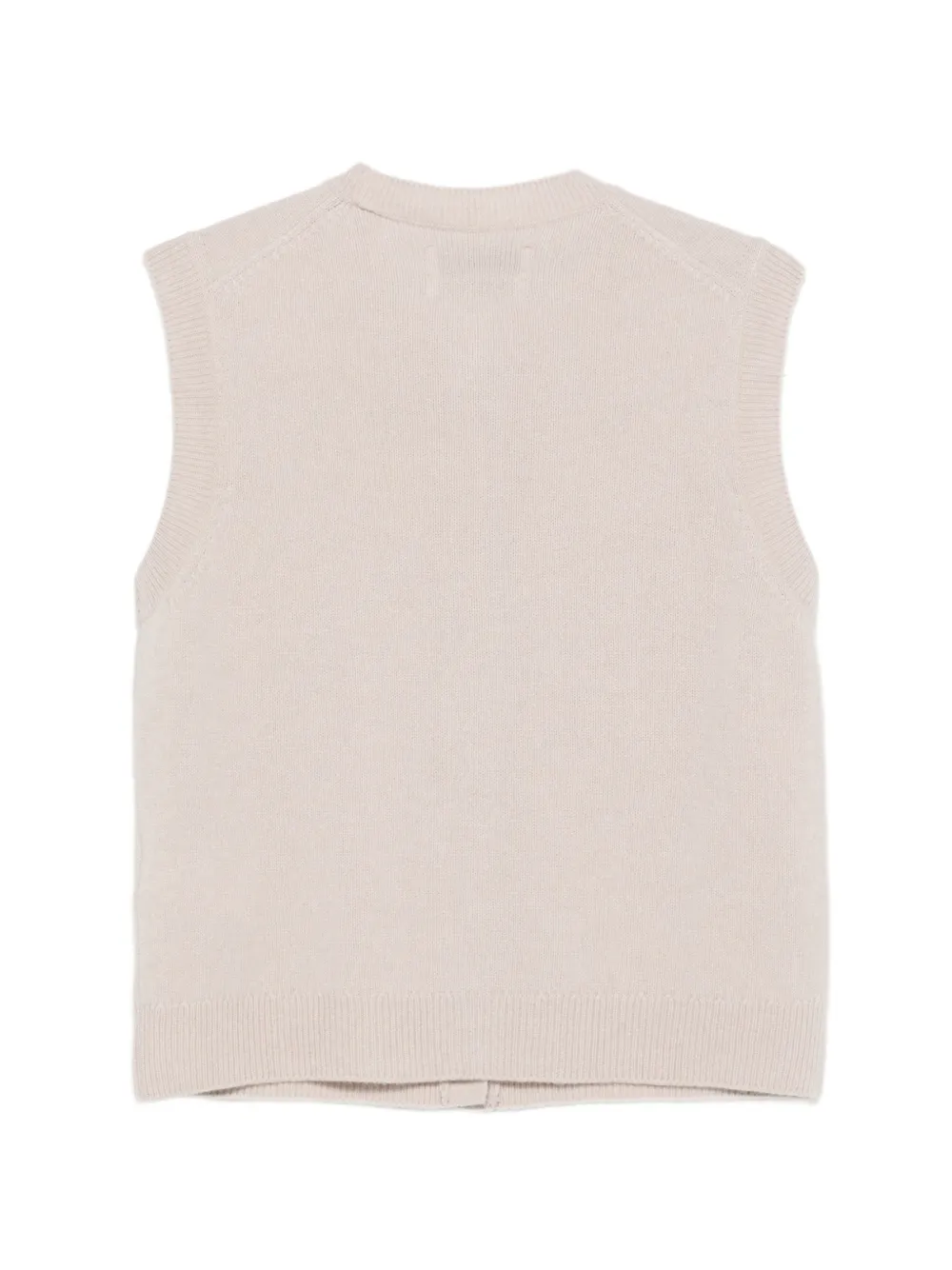 Marc O'Polo Mouwloos vest met knopen Beige