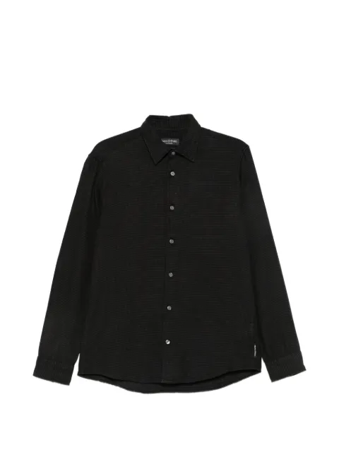 Marc O'Polo waffle-knit long-sleeved shirt