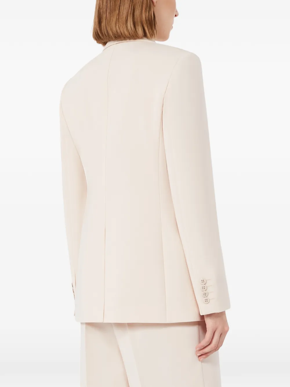 Max Mara Single-breasted Blazer In Neutrals