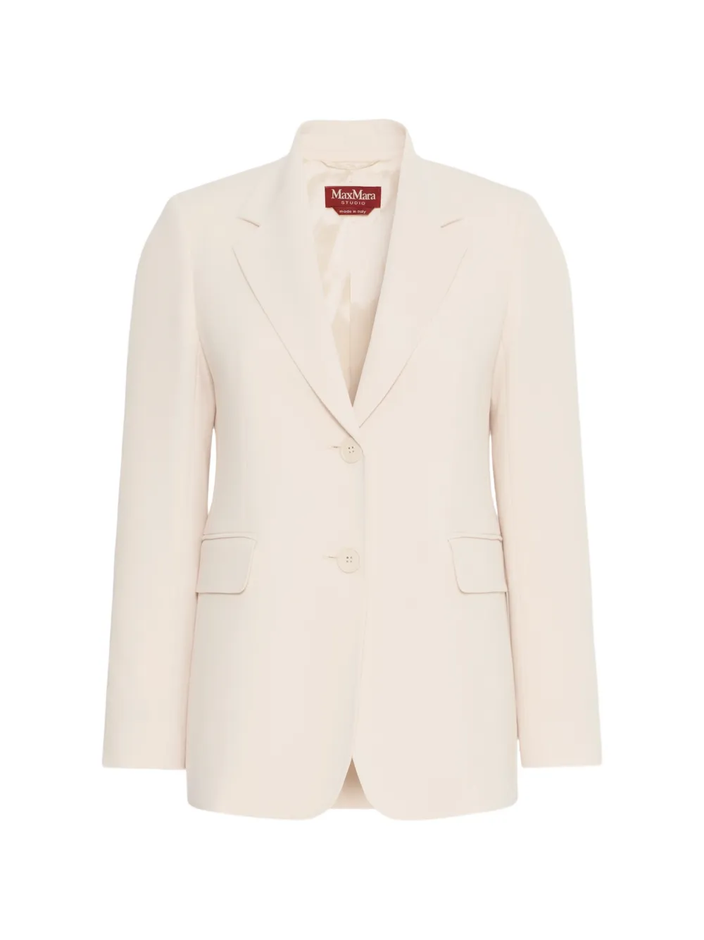 Max Mara Single-breasted Blazer In Neutrals