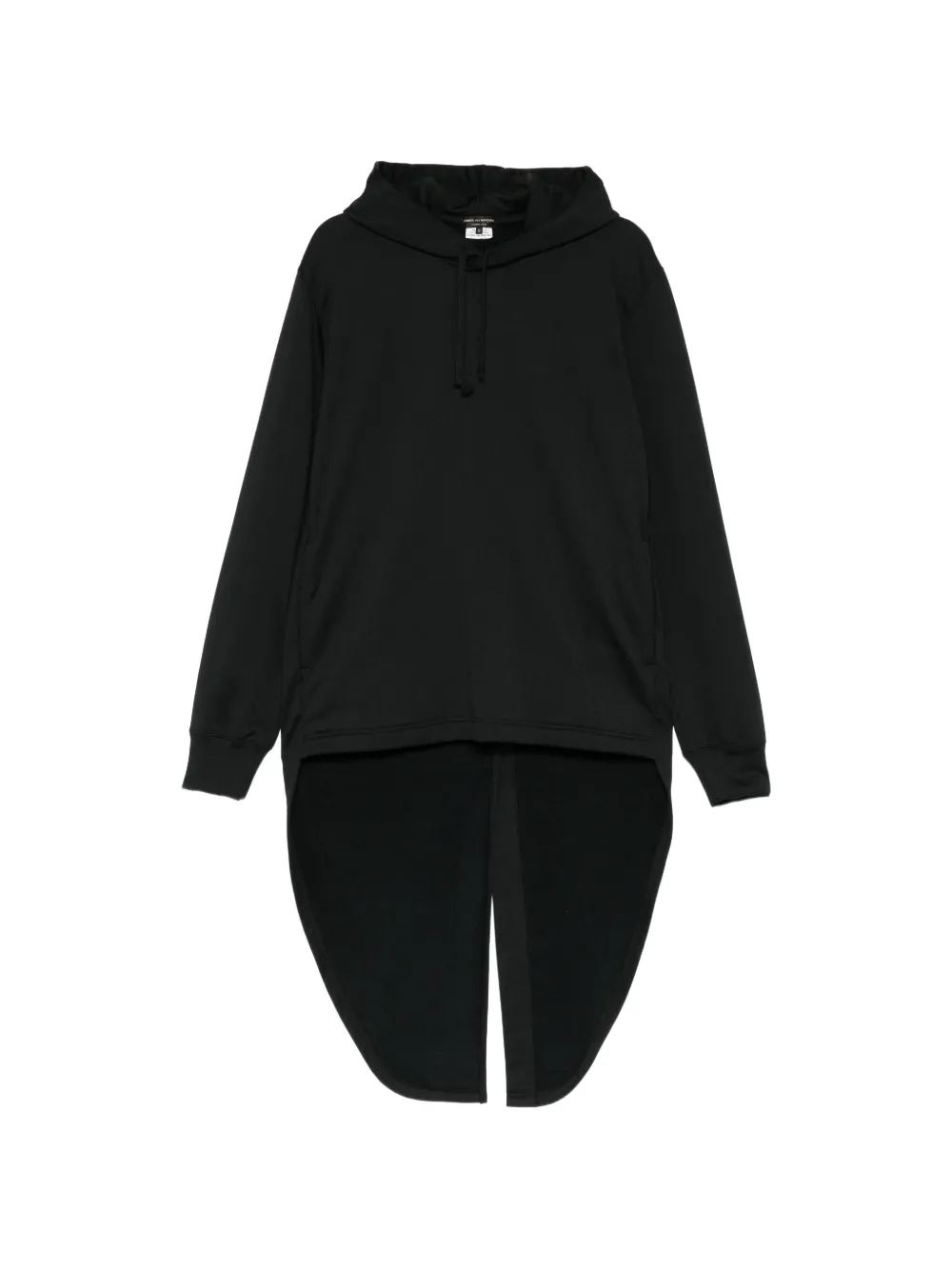 Comme des Garçons Homme Plus asymmetric-hem hoodie