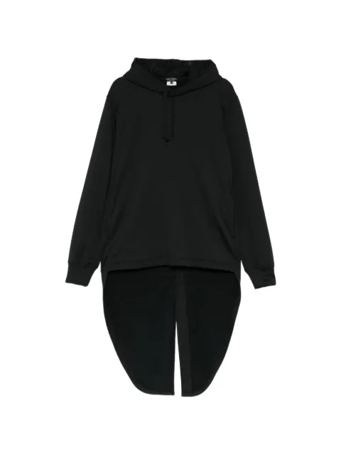Comme des Garçons Homme Plus sudadera con capucha y dobladillo asimétrico