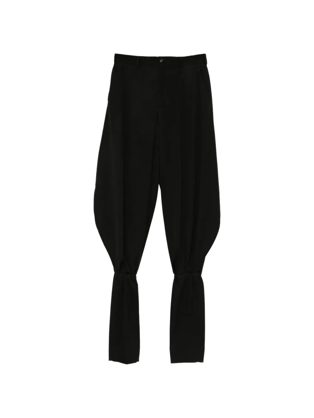 Comme des Garçons Homme Plus wool doeskin trousers - Nero