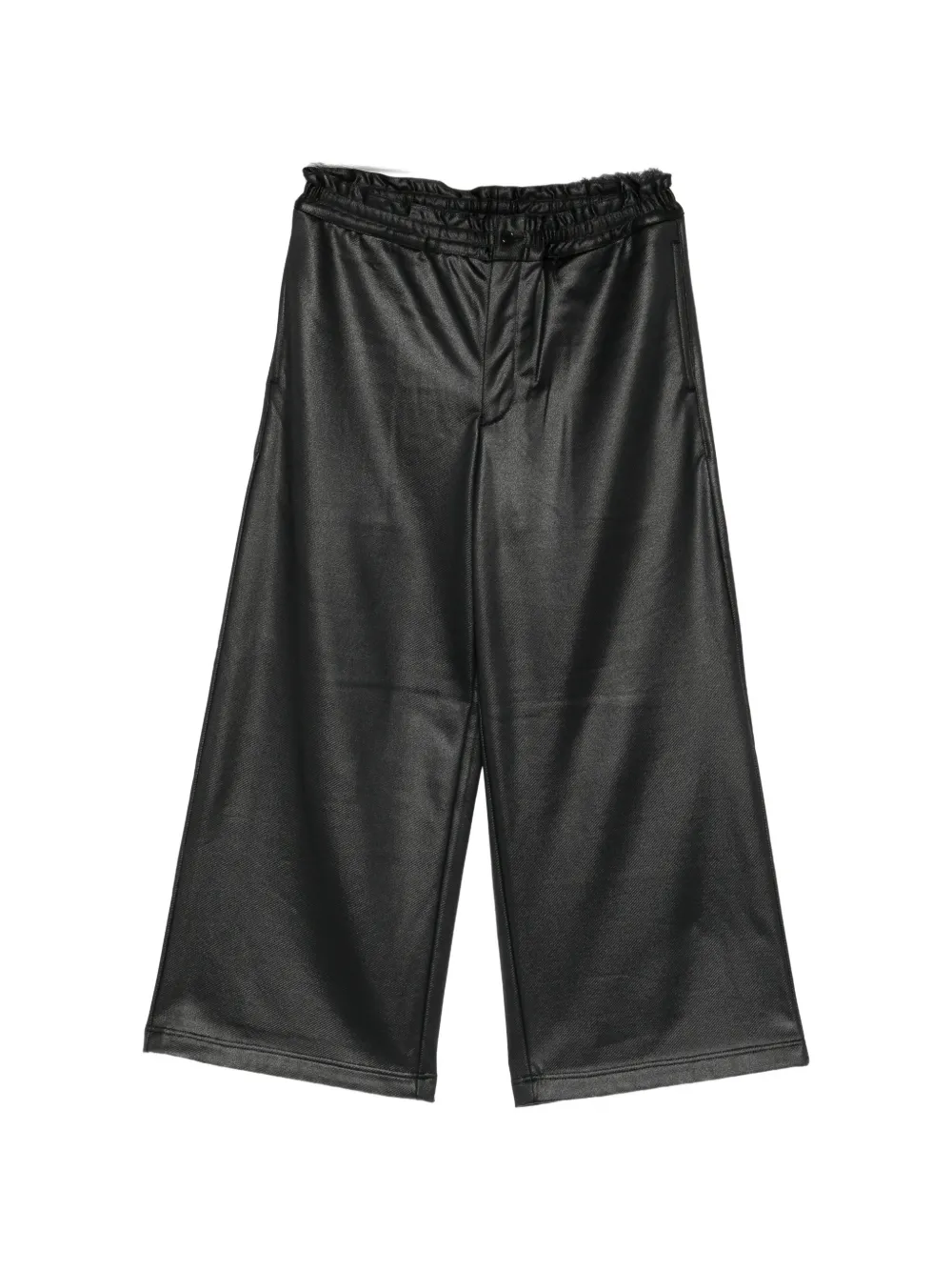 Comme des Garçons Homme Plus back gloss finish pants - Nero