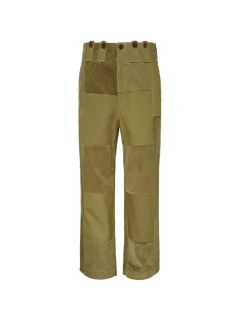 Junya Watanabe MAN patchwork corduroy trousers