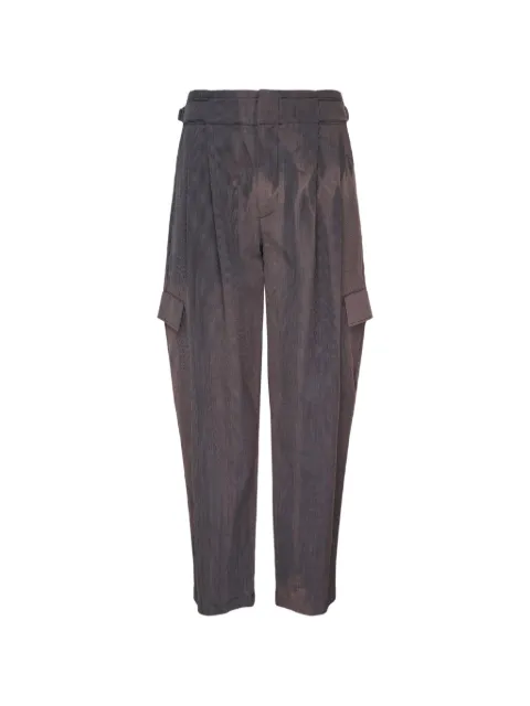 JiyongKim pinstripe-print cargo pants