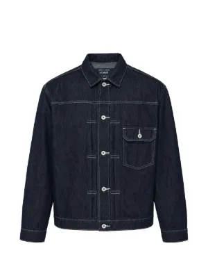 Comme Des Garçons Shirt denim-print Jacket | FARFETCH