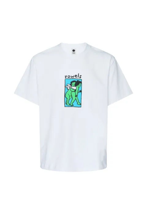 Vowels Cherub graphic-print T-shirt