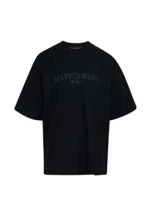 Balenciaga logo-print Cotton T-shirt | Black | FARFETCH