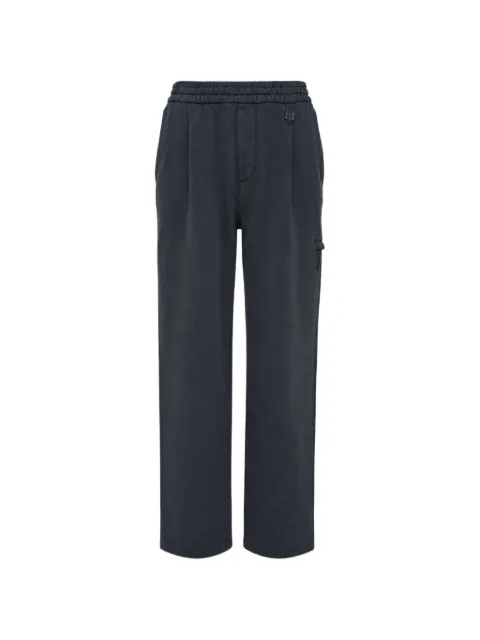 Wooyoungmi elastic-waistband pleated track pants