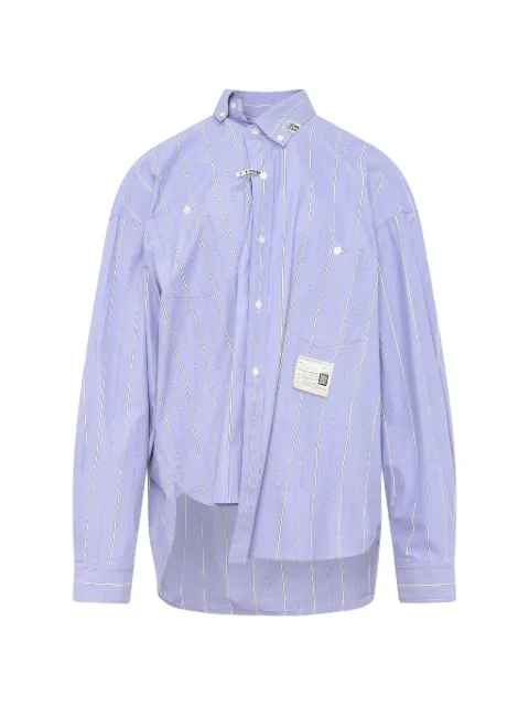 Maison MIHARA YASUHIRO offset front shirt