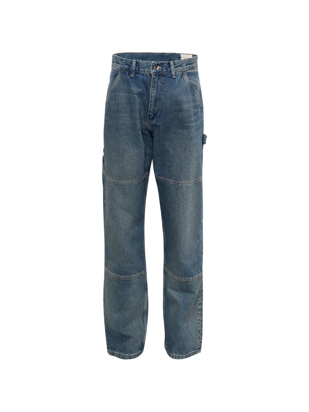 rag & bone panelled carpenter jeans - Blu