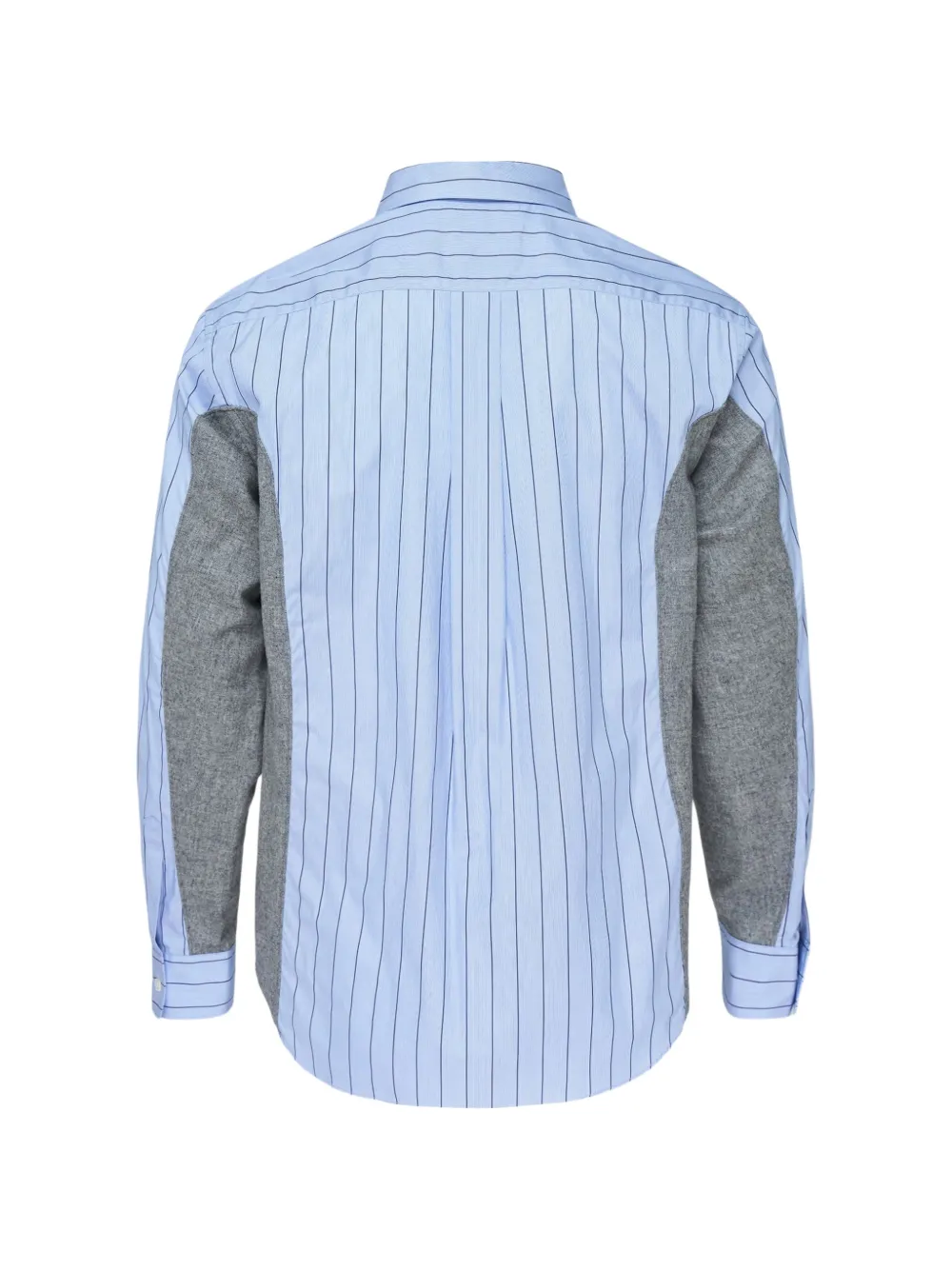 Comme des Garçons Homme Deux Gestreept overhemd Blauw