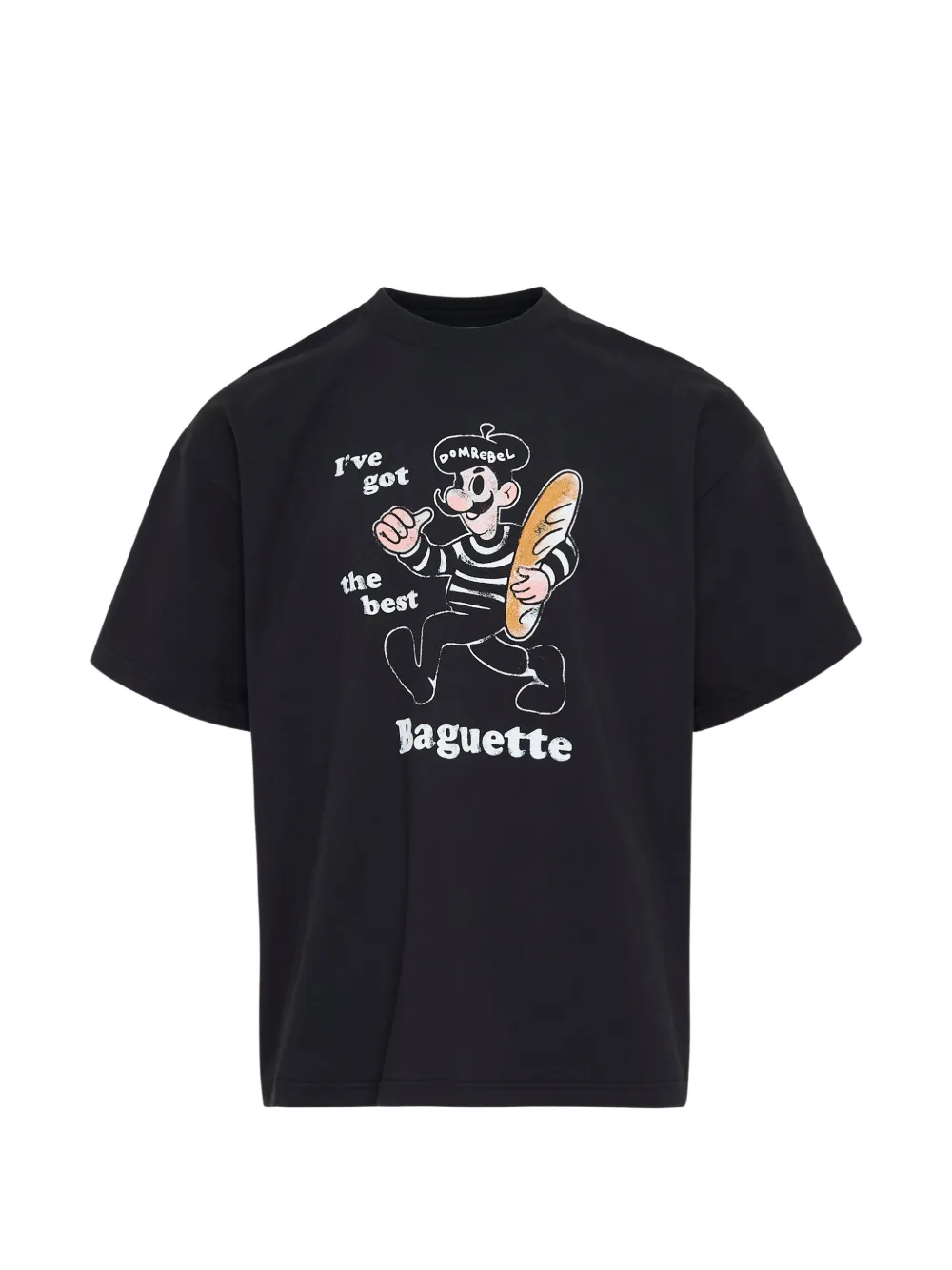 DOMREBEL graphic-print T-shirt - Nero