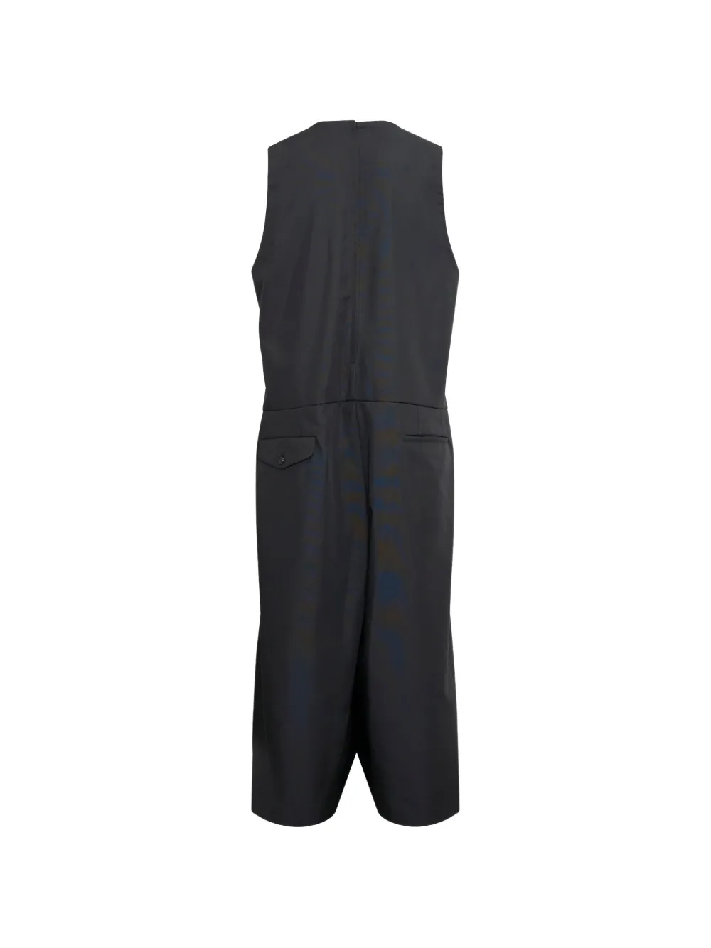 Comme des Garçons Homme Plus Mouwloze jumpsuit Zwart