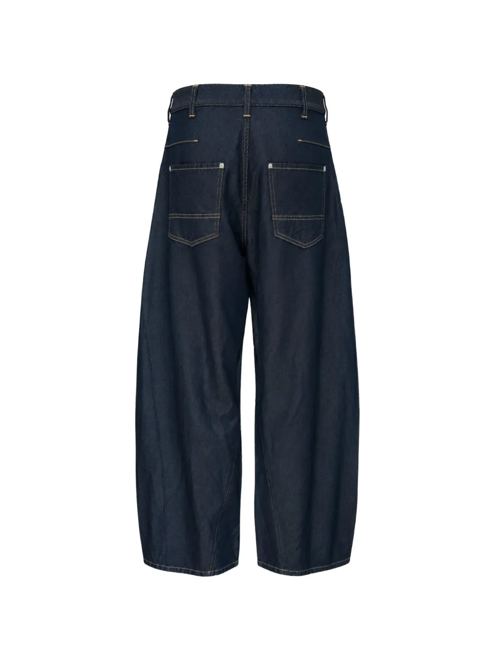 Comme des Garçons Homme Broek met wijde pijpen Blauw