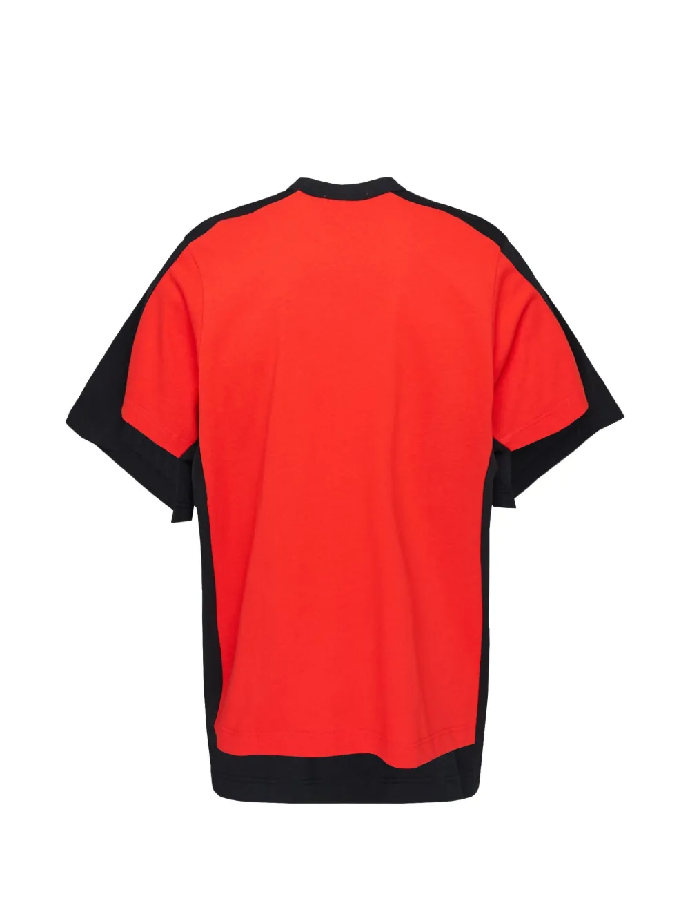 Comme Des Garçons Shirt T-shirt met gelaagd vlak Zwart