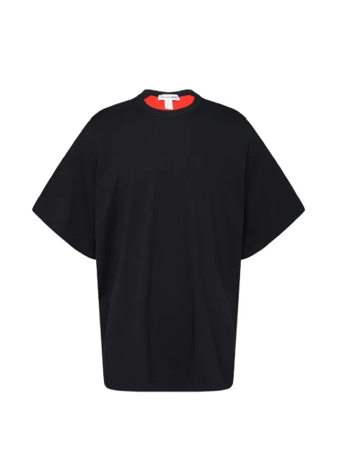 Comme Des Garçons Shirt layered-panel T-shirt
