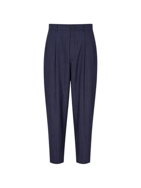 Comme des Garçons Homme Deux pinstripe-pattern wool trousers