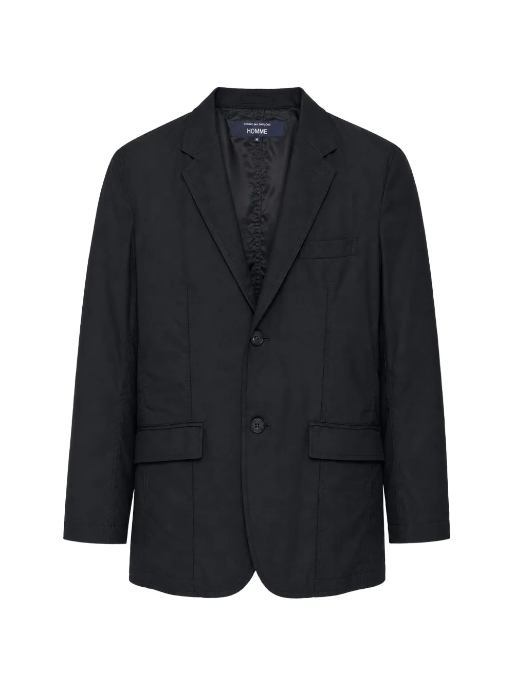 Comme des Garçons Homme wool single-breasted blazer - Nero