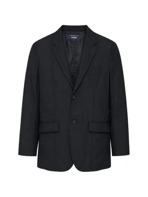 Comme des Garçons Homme wool single-breasted blazer
