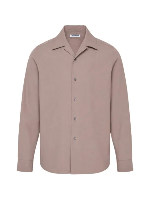 Jil Sander spread-collar long-sleeve shirt
