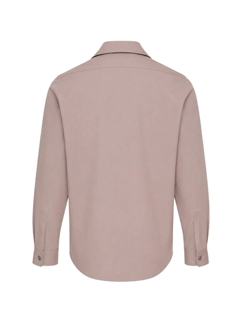 Jil Sander spread-collar long-sleeve shirt Beige