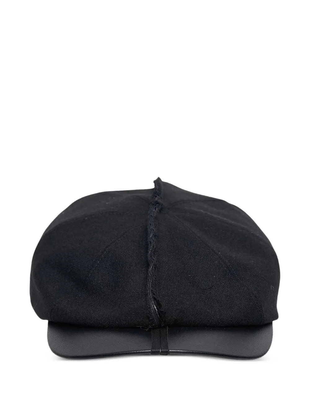 Comme Des Garçons Shirt raw-edge cap · M