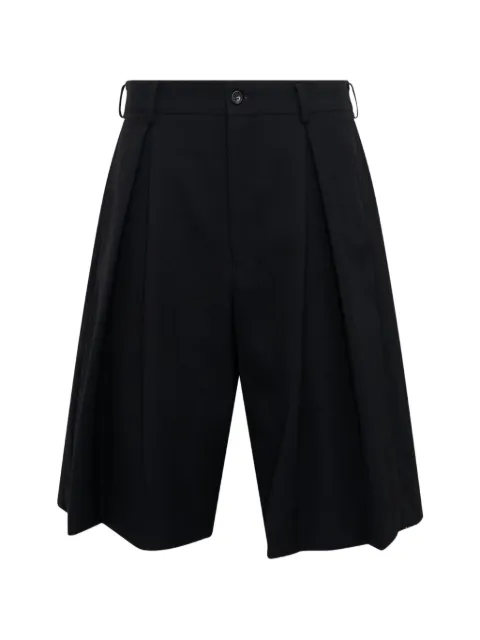 Comme des Garçons Homme Plus gabardine wool bermuda shorts