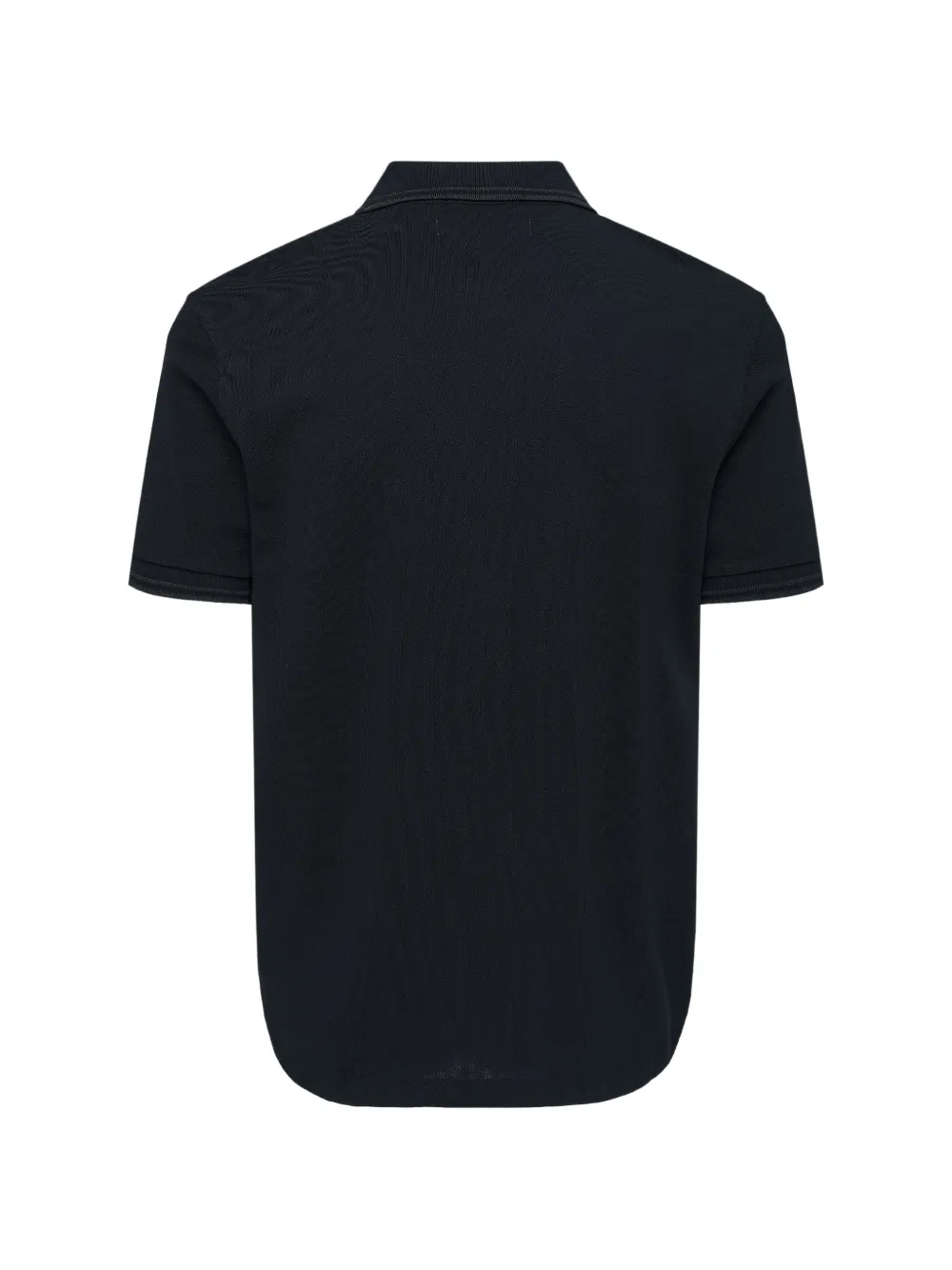 Comme Des Garçons Shirt x Fred Perry poloshirt met geborduurd logo en afwerking Zwart