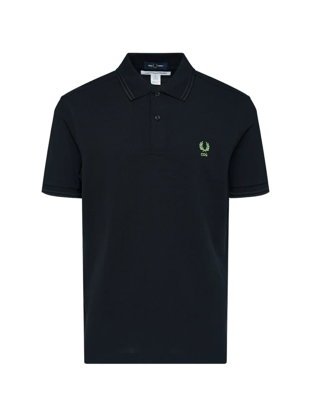 Comme Des Garçons Shirt x Fred Perry logo-embroidered piqué polo shirt