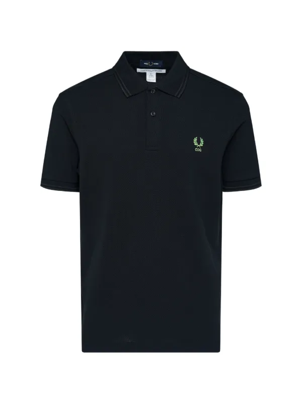 Comme Des Garçons Shirt x Fred Perry logo-embroidered Piqué Polo