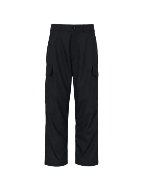 Comme Des Garçons Shirt Calça cargo com padronagem risca de giz