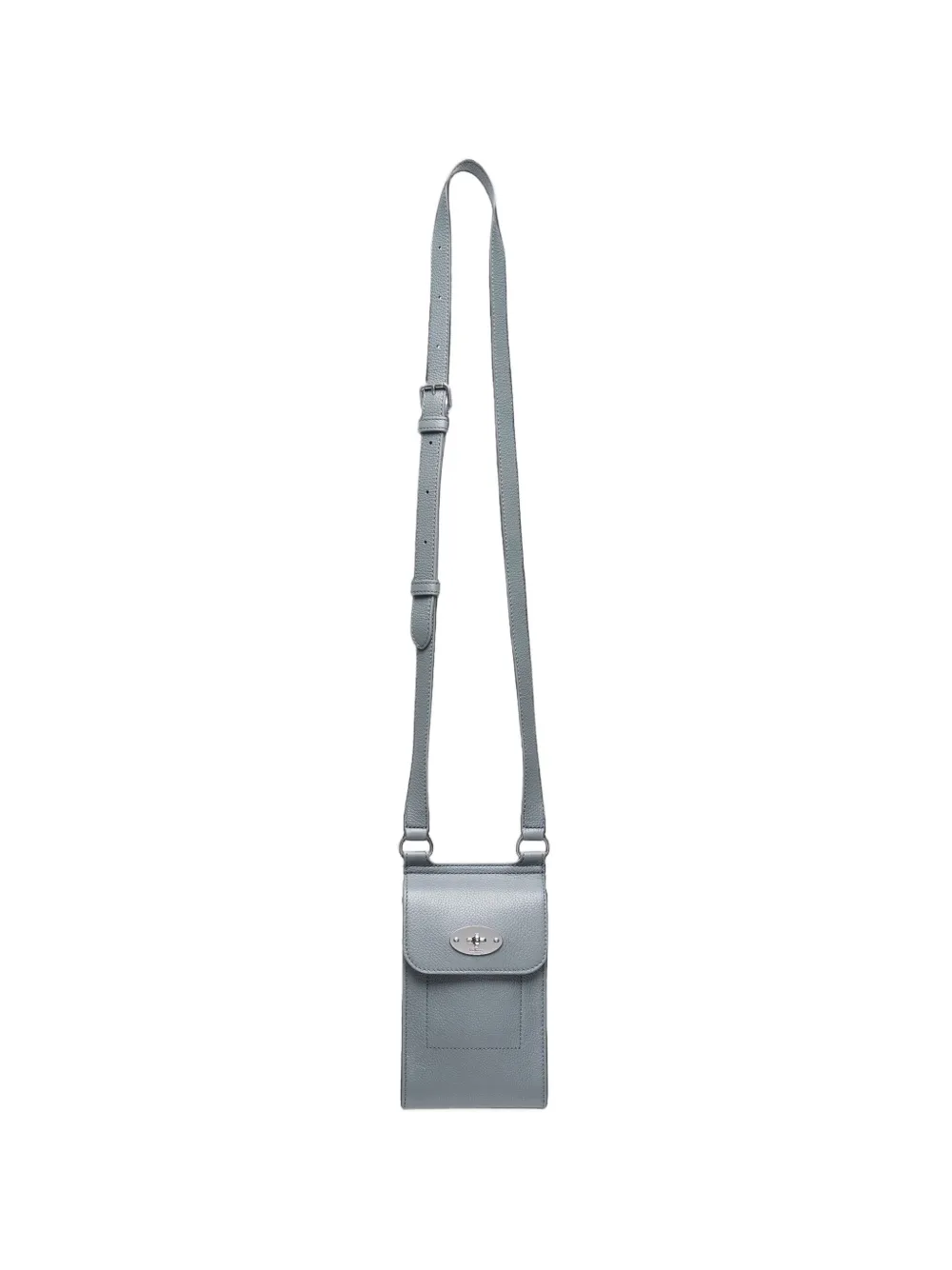 Mulberry mini Antony grained leather shoulder bag - Grigio