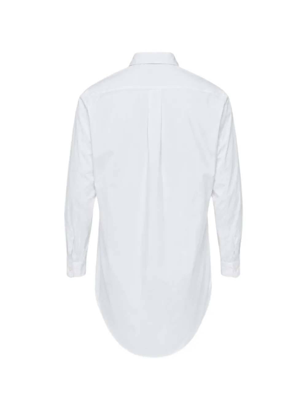 Comme des Garçons Homme Plus Overhemd met lange achterkant Wit