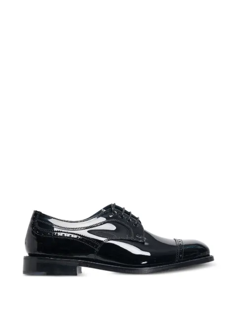 Junya Watanabe MAN zapatos derby de charol con detalle de vestir Junya Watanabe x Tricker's