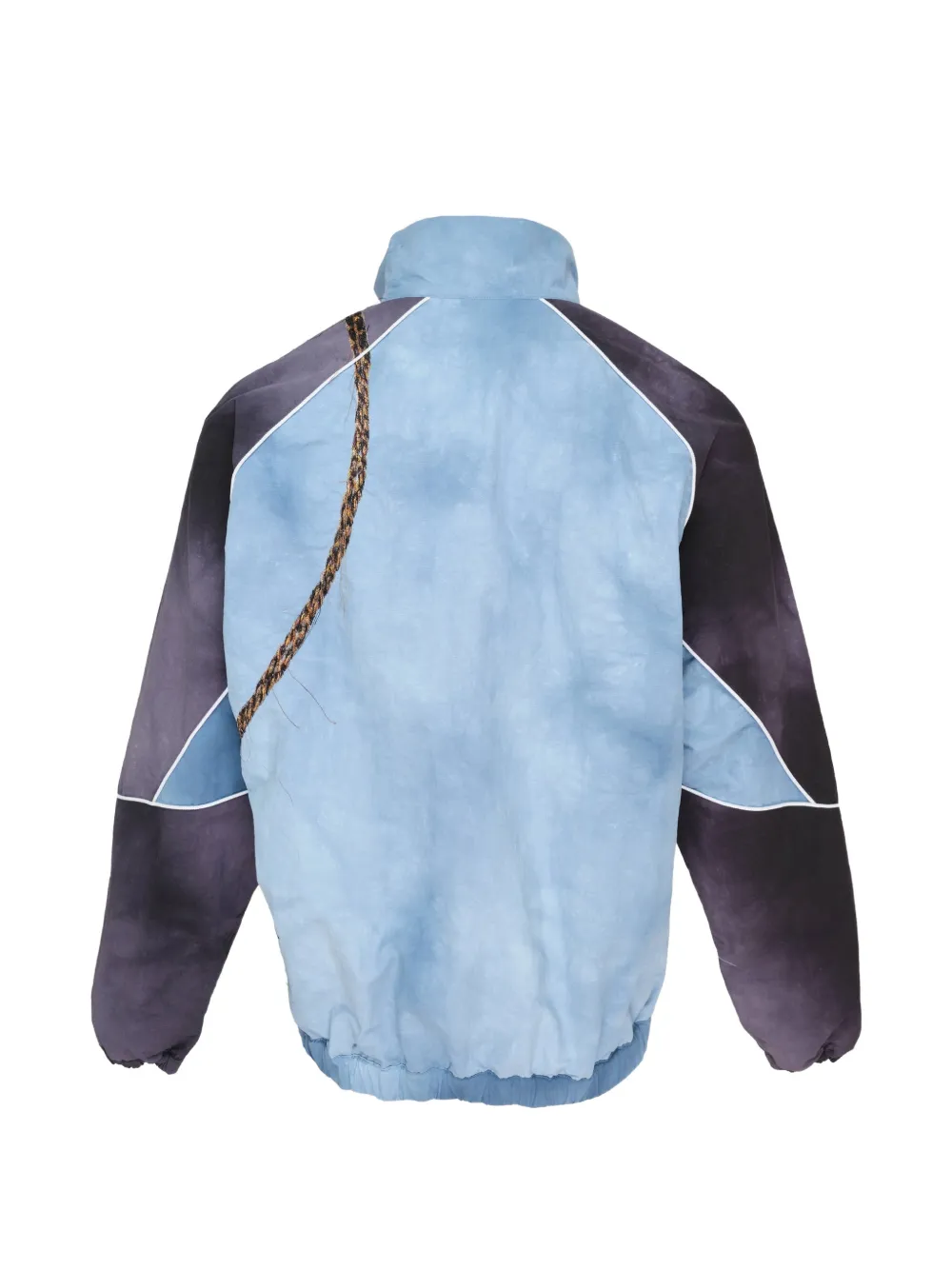 Doublet Sweater met halve rits Blauw