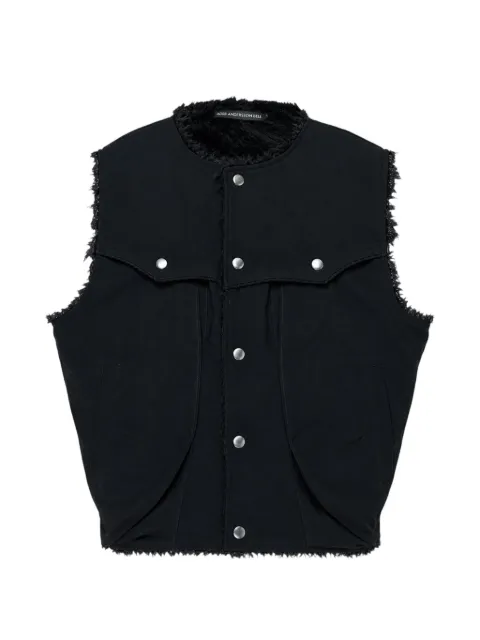 Andersson Bell studded faux-shearling gilet