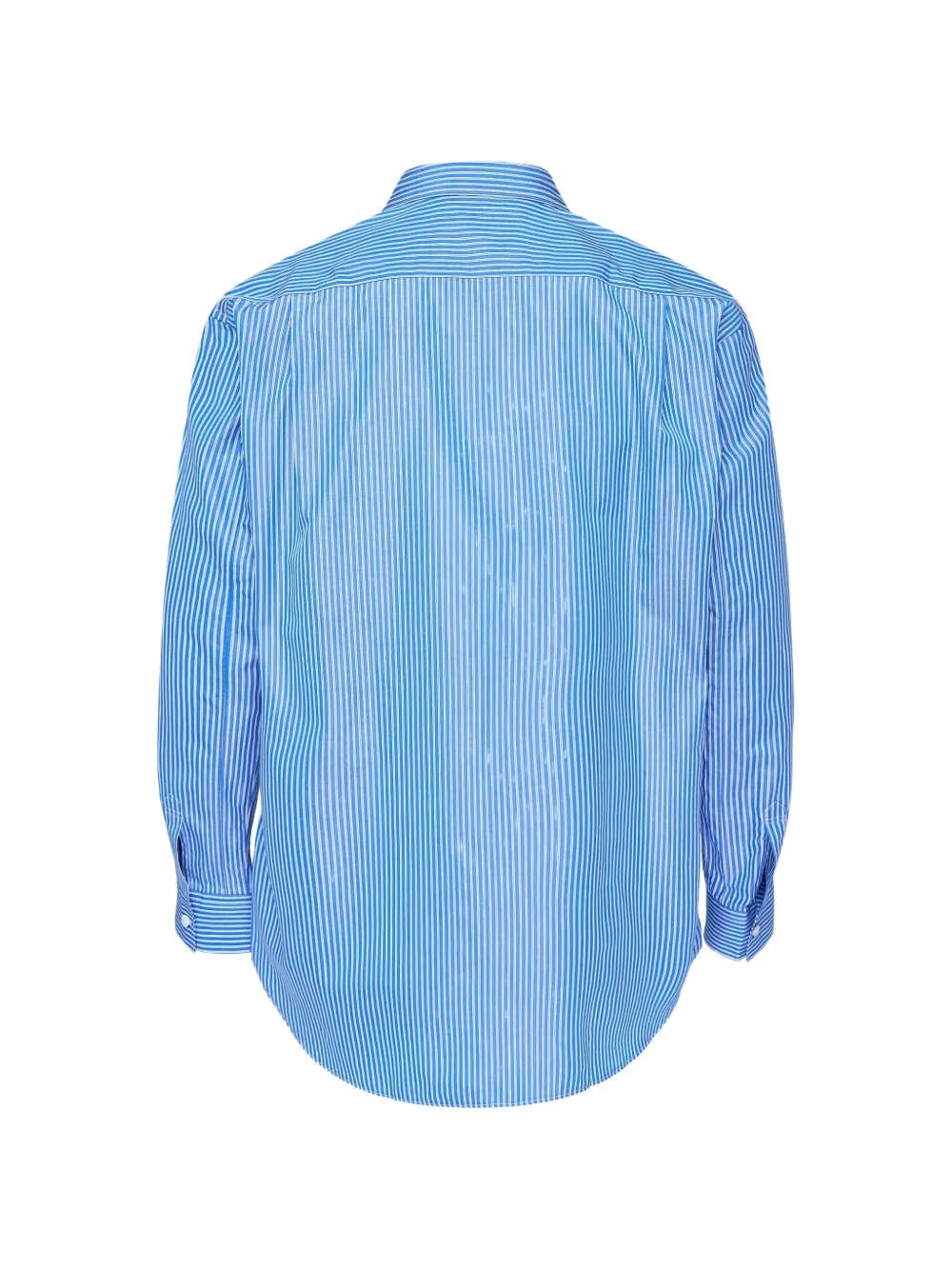 Comme Des Garçons Shirt Overhemd met gestreept patroon Blauw