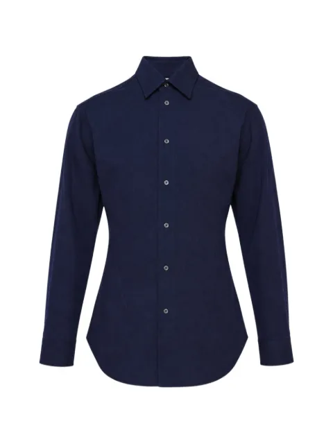 Jil Sander camisa ajustada de manga larga